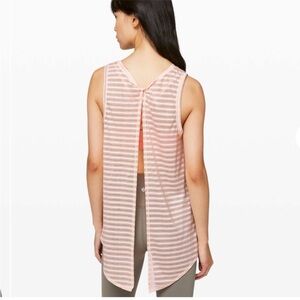 LULULEMON Split Back Meet Halfway Tank